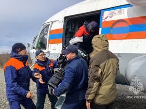 Ледоход в Якутии достиг Хангаласского района