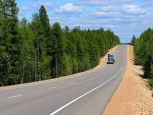 В Алданском районе отремонтировали участок трассы «Лена»