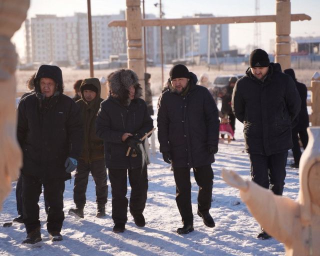 Евгений Григорьев побывал в парке «Ытык Сир»