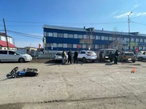 В Таттинском районе произошло ДТП с участием мотоциклиста