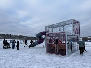 Незамерзающий парк «Укулан» построили в Томмоте Якутии на президентский грант