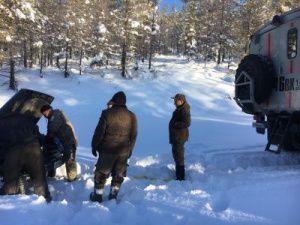 В Якутии потерялись четверо охотников