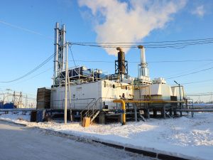 Газовую электростанцию запустили в тепличном комплексе «Саюри»