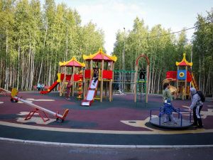 Городской парк Мирного готовится к масштабному благоустройству