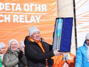 Огонь VIII Игр «Дети Азии» встретили в Ленске