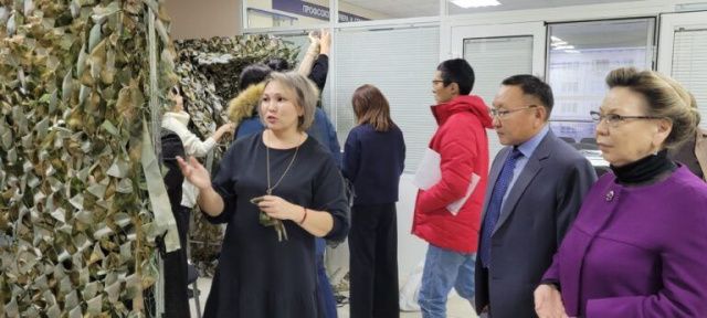 Акция профсоюзов Якутии по плетению маскировочных сетей продлится до конца месяца