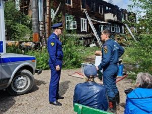 Смертельный пожар в Томмоте