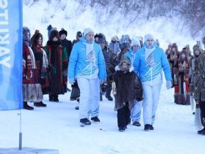 В Якутии зажжен огонь VIII летних Международных спортивных игр «Дети Азии»