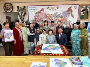 Карту Якутии вышьют народные мастерицы со всей республики