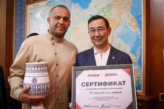 Президент IBA прибыл в Якутск международным чартерным рейсом на личном джете