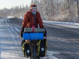 Испанский велосипедист доехал до Колымы
