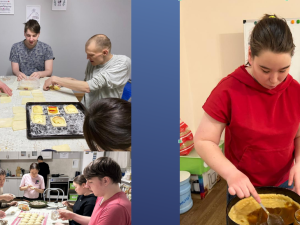 В мастерской «ART СИТИМ» молодые ребята с ограниченными возможностями здоровья производят пастилу, фрипсы, шьют постельное белье