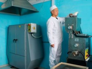 В исправительной колонии № 3 запущено новое оборудование по изготовлению макаронных изделий