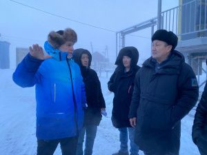 Председатель Правительства Якутии Кирилл Бычков проверил строительство объектов в селе Чурапча