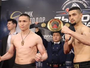 Участники вечера профессионального бокса в Якутске встретились лицом к лицу