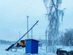 Неосторожный водитель совершил наезд на ЛЭП в Усть-Майском улусе
