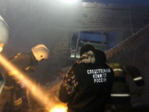 По факту гибели женщины при пожаре жилого дома в Олекминске возбуждено уголовное дело