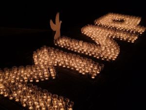 Сегодня на площади Матери состоялась акция «Голубь Мира», посвящённая 80-й годовщине окончания Второй мировой войны