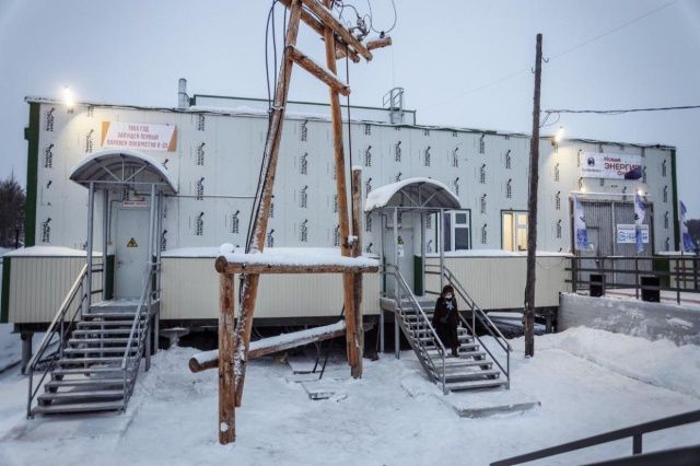 В селе Оленёк введена в работу новая дизельная электростанция