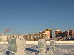 В Якутске готовится к открытию новый ледовый парк