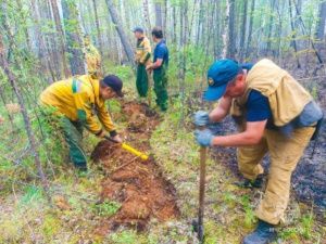 На территории Якутии действуют 69 природных пожаров