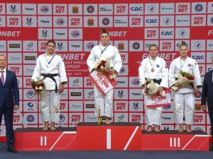 Якутская дзюдоистка Надежда Татарченко завоевала бронзовую медаль чемпионата России