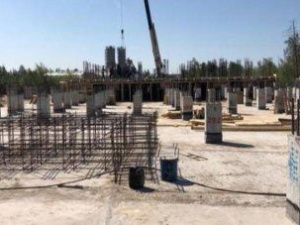 В Нижнем Бестяхе строится современный спортивный комплекс с бассейном