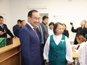 В якутском селе Бясь-Кюель открыли новое здание школы на 150 мест