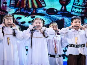 В Якутске прошло торжественное мероприятие в День родного языка и письменности