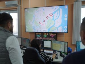 В Центральной диспетчерской службе Якутска усилен контроль за движением автобусных маршрутов