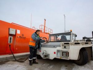 В аэропорту «Якутск» заработали контейнерные АЗС