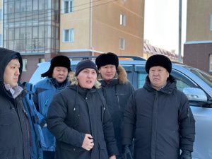 В Хангаласском районе строится 9 домов для переселенцев из аварийного жилья