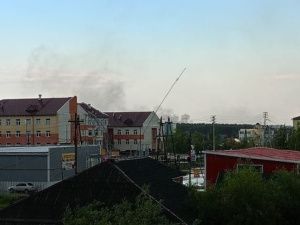 Молния трижды ударила в один дом в Покровске