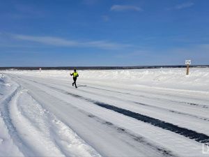 В Якутии прошёл первый республиканский ледовый забег «Ленские столбы»