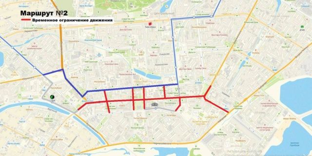 8 мая в Якутске будет временно перекрыто движение транспорта в честь проведения праздничных мероприятий к 80-летию Победы