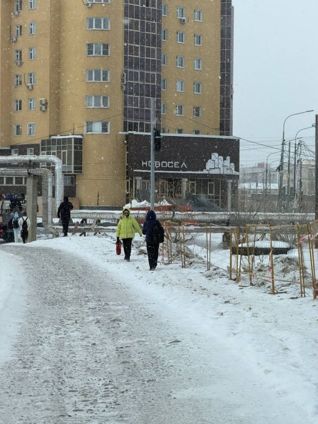 В Якутске с 30 марта улицу Ефимова закроют на ремонт