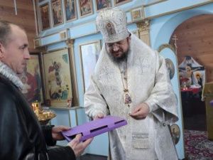 Архиепископ Роман совершил Божественную Литургию в исправительной колонии № 1