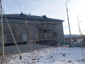 В селе Хонуу Момского района Якутии возводят современную больницу с поликлиникой