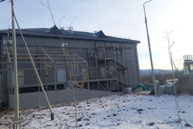 В селе Хонуу Момского района Якутии возводят современную больницу с поликлиникой