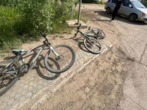 В Якутске велосипедистка получила травму в ДТП