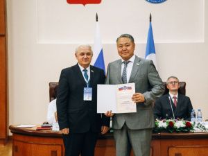 Сардана Авксентьева выступила перед делегатами Общего собрания Союза муниципальных контрольно-счетных органов России