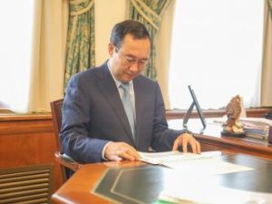 Ил Дархан провёл рабочую встречу с главой городского округа «Жатай»