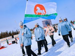 В Алдане состоялась церемония открытия спартакиады зимних видов спорта
