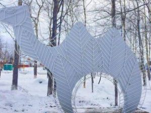 В Алдане появился новый арт-объект — верблюд 
