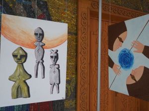 18 января в ДДН им. А.Е. Кулаковского открылась выставка картин, очищающих воздух