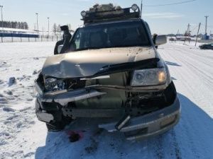 В Верхневилюйске в результате ДТП пострадали четыре школьника