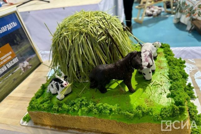 Торты на тему сельского хозяйства приготовили кондитеры Чурапчинского района Якутии