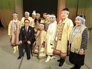 Белый олень  Андрея Кривошапкина