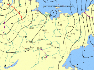 Завтра в Якутске туман и сильные морозы
