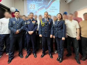 В исправительных учреждениях проведены мероприятия, приуроченные к празднованию Дня защитника Отечества